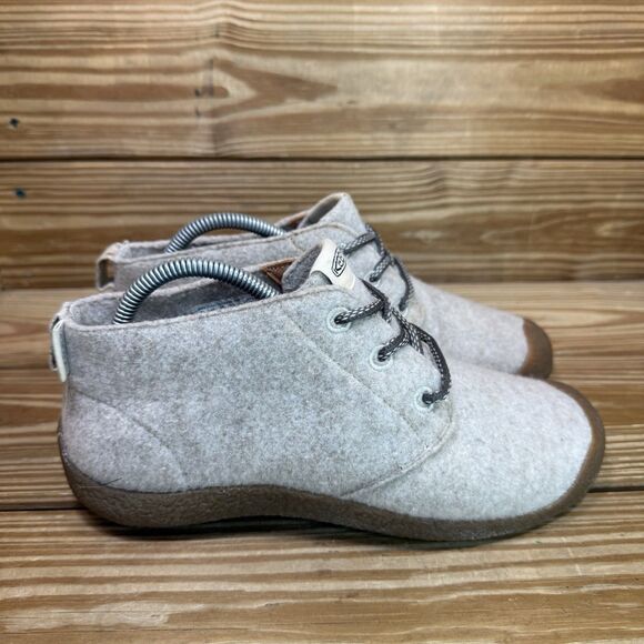 Keen Gray Ankle Boots - Picture 1 of 8
